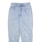 TEDDY'S Womens Jeans Blue Relaxed Tapered Stone Wash W28 L29