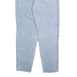 TEDDY'S Womens Jeans Blue Relaxed Tapered Stone Wash W28 L29