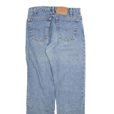 LEVI'S 512 Mens Jeans Blue Slim Straight 90s W32 L32