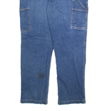 CARHARTT Mens Jeans Blue Relaxed Straight W40 L32