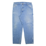 DICKIES Carpenter Mens Jeans Blue Relaxed Straight W40 L32