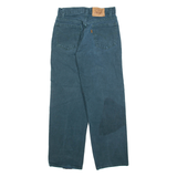 LEVI'S 562 Orange Tab Mens Jeans Green Regular Straight W26 L28