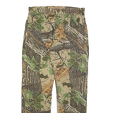 DUXBAK Realtree Mens Jeans Green Regular Straight W34 L34