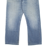 LEVI'S 514 Jeans Mens Blue Slim Straight Stone Wash W36 L28