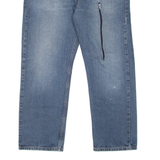 LEVI'S 505 Jeans Mens Blue Regular Straight Stone Wash W38 L30