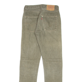 LEVI'S 501 Jeans Womens Green Regular Straight 90s W27 L31