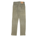 LEVI'S 501 Jeans Womens Green Regular Straight 90s W27 L31