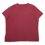 CARHARTT Mens T-Shirt Red 2XL