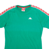 KAPPA Mens T-Shirt Green S