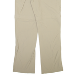 THE NORTH FACE Detachable Legs Womens Trousers Beige Bootcut Nylon W32 L32