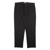 REISS Womens Trousers Black Relaxed Tapered W32 L27