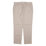 CALVIN KLEIN Womens Trousers Beige Regular Tapered W32 L28