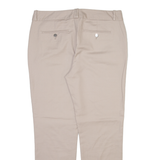 CALVIN KLEIN Womens Trousers Beige Regular Tapered W32 L28