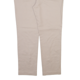 CALVIN KLEIN Womens Trousers Beige Regular Tapered W32 L28