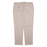 CALVIN KLEIN Womens Trousers Beige Regular Tapered W32 L28