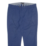 TED BAKER Womens Trousers Blue Relaxed Tapered W36 L27