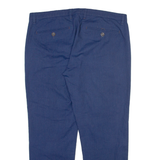 TED BAKER Womens Trousers Blue Relaxed Tapered W36 L27