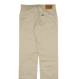 LEE Mens Trousers Beige Slim Straight W31 L34