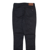 TOMMY HILFIGER Womens Trousers Black Slim Skinny W26 L30