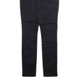 TOMMY HILFIGER Womens Trousers Black Slim Skinny W26 L30