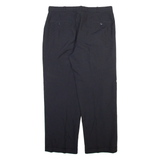 INTREND FASHION Mens Trousers Black Regular Straight W32 L28