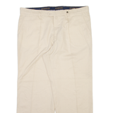 MCGREGOR Mens Trousers Cream Relaxed Straight W40 L29