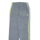 ADIDAS Mens Sweatpants Grey Straight S W28 L32