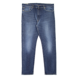 LEVI'S 512 BIG E Jeans Mens Blue Slim Tapered Stone Wash W38 L32