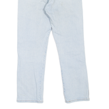 LEVI'S 501 BIG E Jeans Spell-Out Womens Blue Straight Stone Wash W27 L26