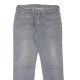 LEVI'S 511 Jeans Mens Grey Slim Straight W32 L27