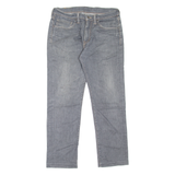 LEVI'S 511 Jeans Mens Grey Slim Straight W32 L27