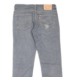 LEVI'S 511 Jeans Mens Grey Slim Straight W32 L27