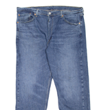 LEVI'S 505 Jeans Mens Blue Regular Straight Stone Wash W40 L30
