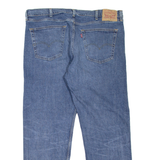 LEVI'S 505 Jeans Mens Blue Regular Straight Stone Wash W40 L30