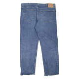 LEVI'S 505 Jeans Mens Blue Regular Straight Stone Wash W40 L30