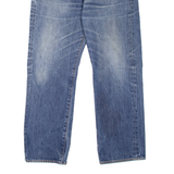 LEVI'S 751 Jeans Mens Blue Regular Straight Stone Wash W34 L30