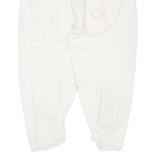Womens Trousers White Regular Tapered W34 L22