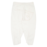 Womens Trousers White Regular Tapered W34 L22