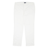 TOMMY HILFIGER Chino Womens Trousers White Regular Tapered W36 L31