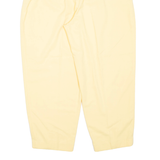 TOGETHER Womens Trousers Yellow Regular Tapered W32 L25