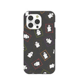 Black Ghost Stamps iPhone 14 Pro Case