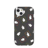 Black Ghost Stamps iPhone 15 Case