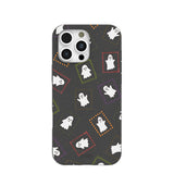Black Ghost Stamps iPhone 16 Pro Max Case