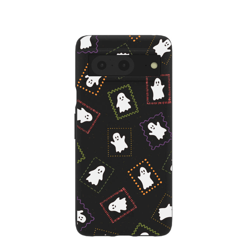Black Ghost Stamps Google Pixel 8 Case