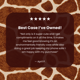 Seashell Giraffe Samsung Galaxy S25 Case