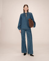 Blouse Salsa Medium-Blue