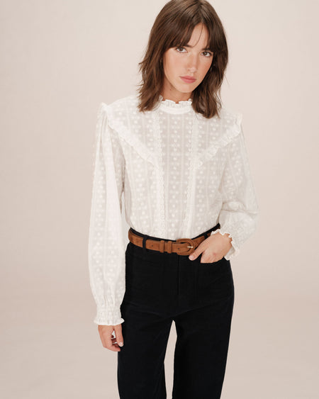 Blouse Seduisante Ivoire