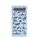 Powder Blue Great White Google Pixel 6a Case