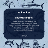 Powder Blue Great White iPhone 15 Plus Case