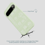 Sage Green Green Cascade Google Pixel 10 Pro XL Case